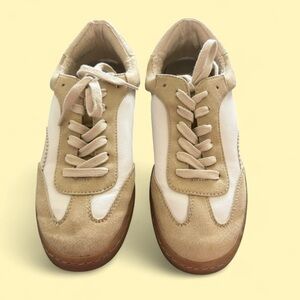 Dolce Vita Tan and White Sneakers 8